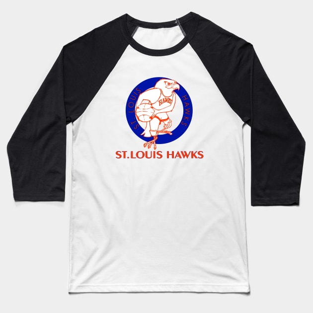 DEFUNCT - ST. LOUIS HAWKS 2 Baseball T-Shirt by LocalZonly